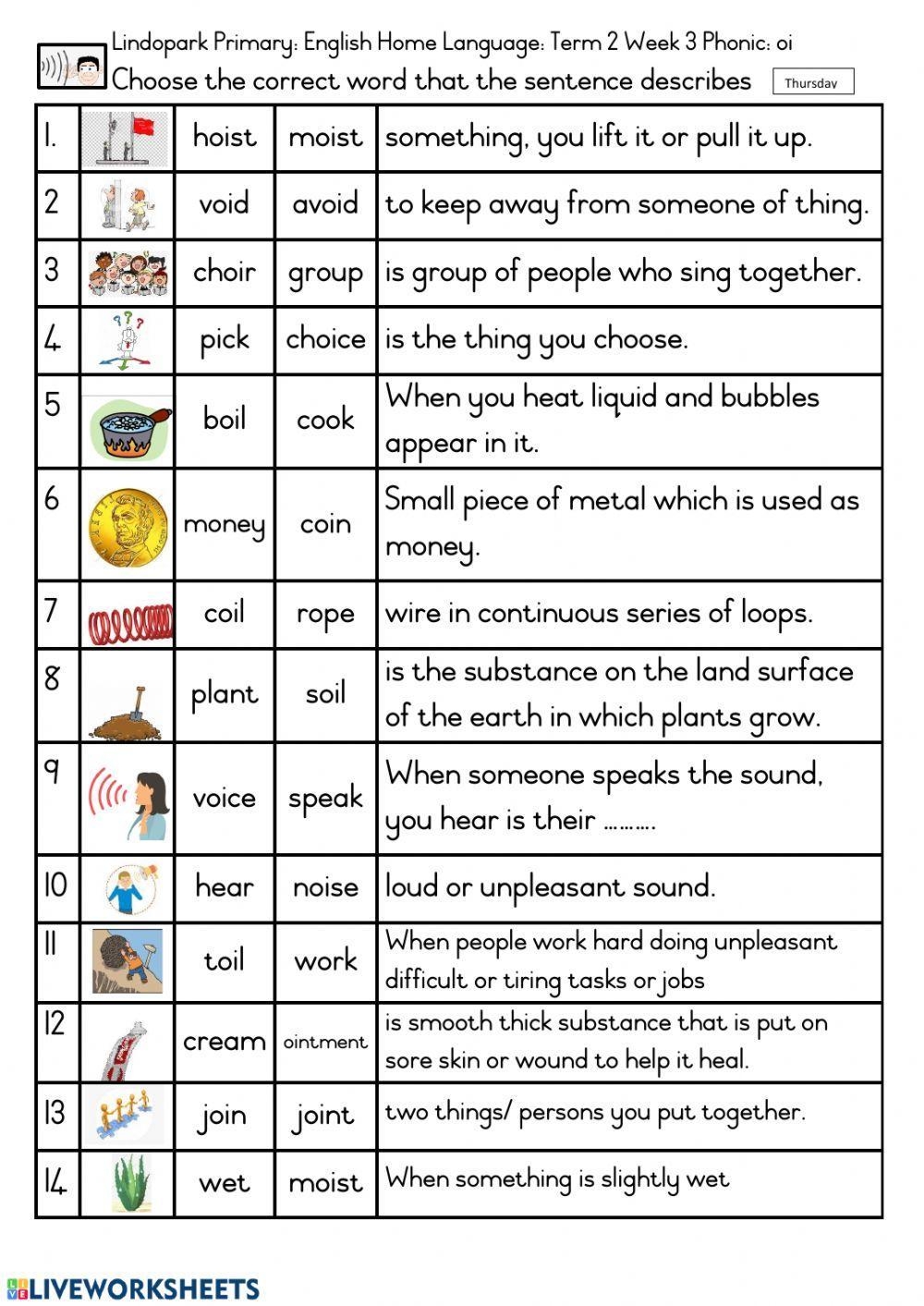 phonics activities worksheets
