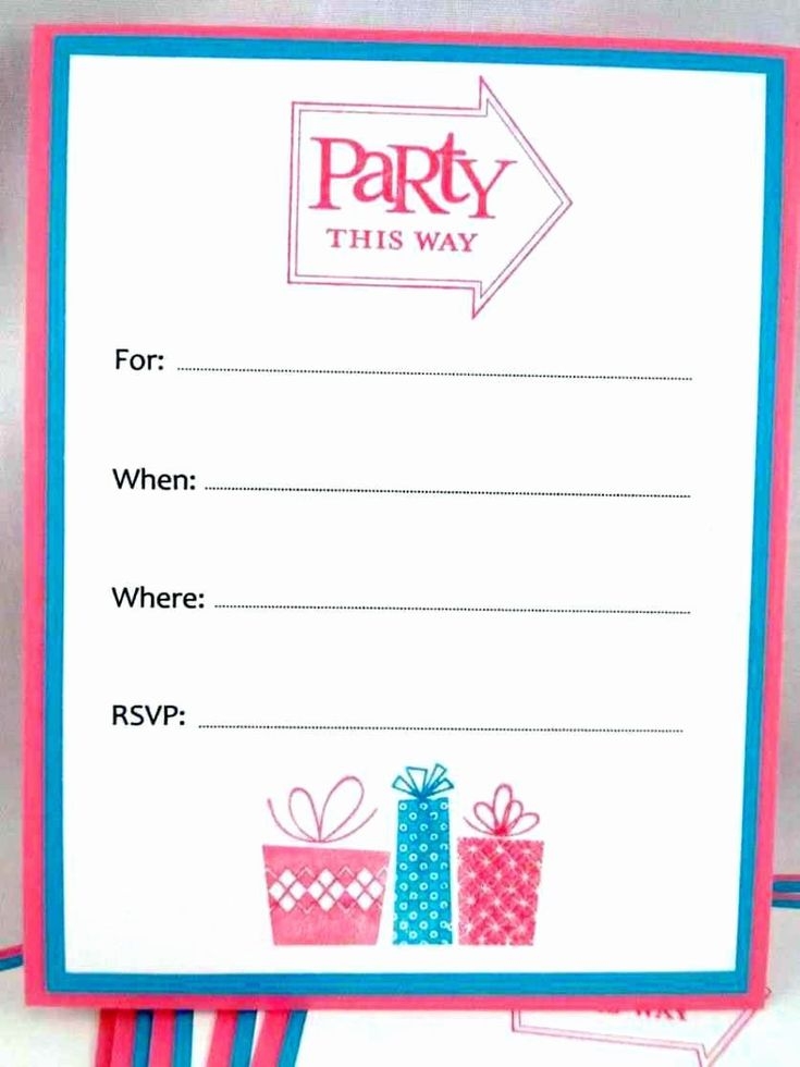 email invitations template