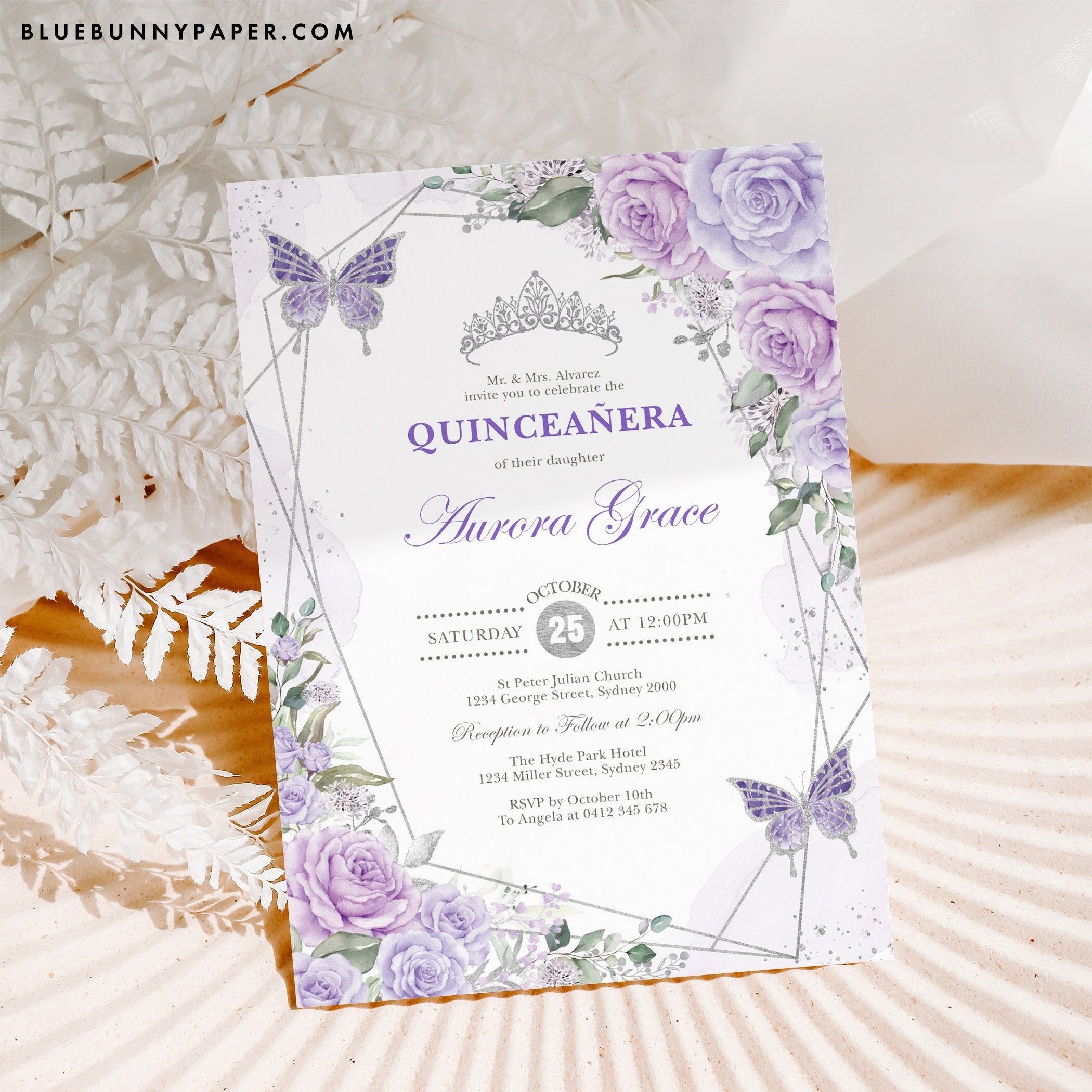 quince invitation templates free