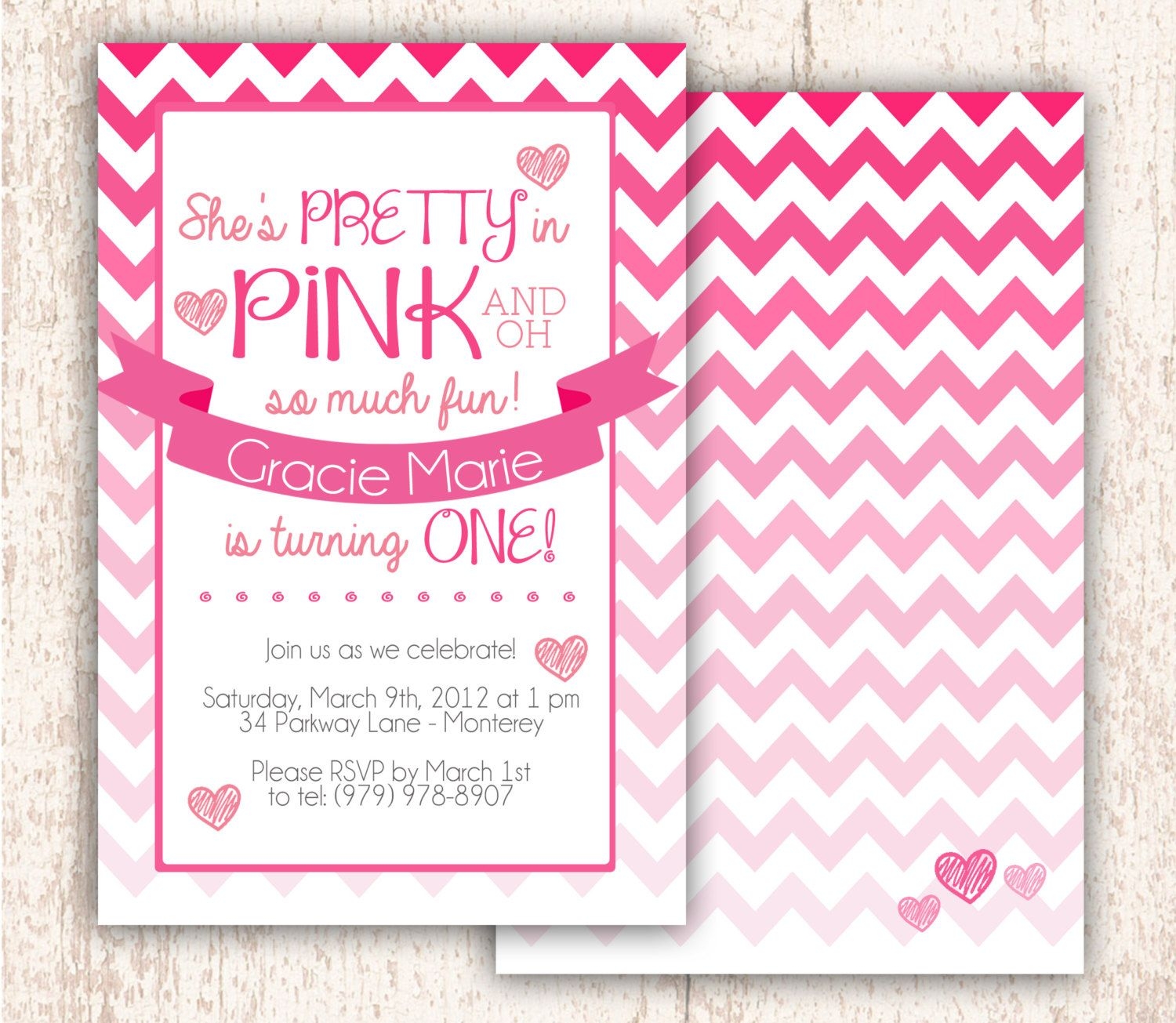 Pink Birthday Invitation Template Printable Word Searches