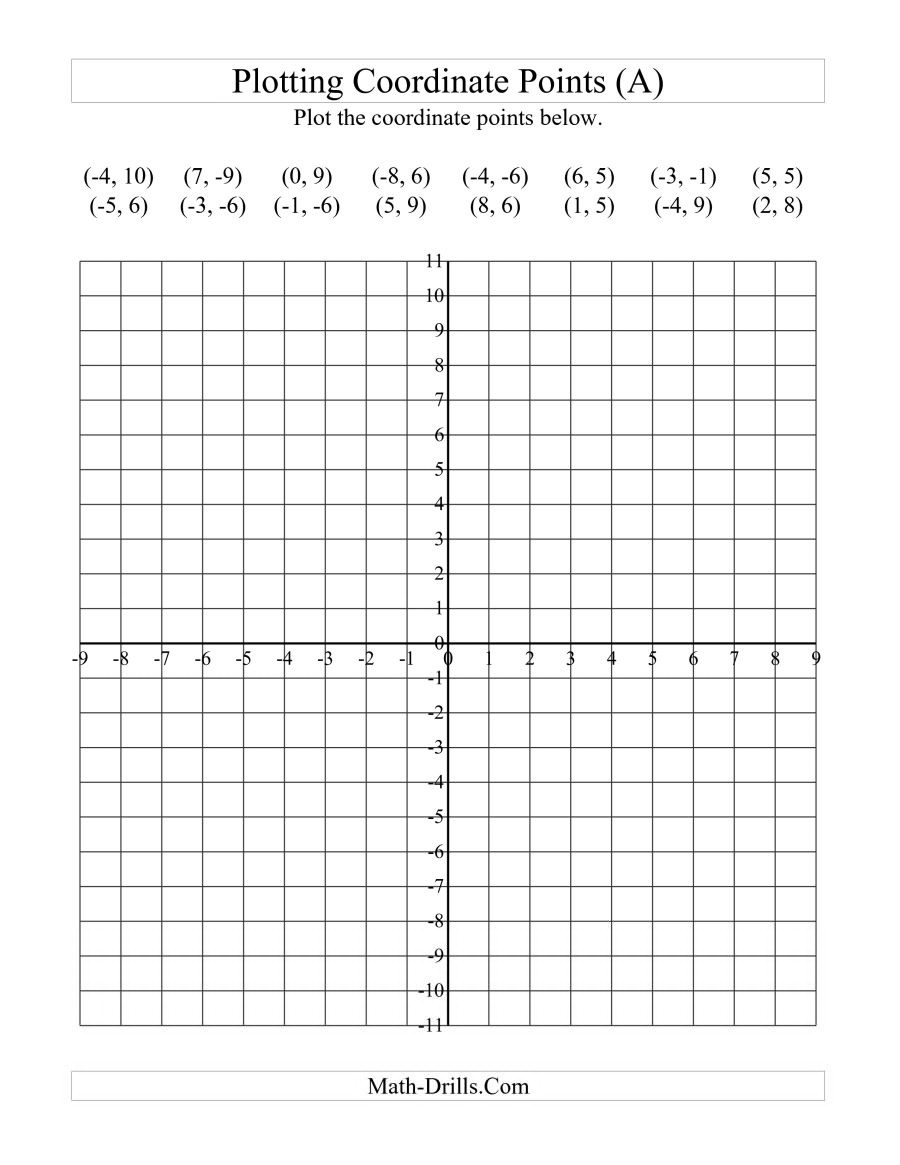 Plotting Coordinate Points A Free Printable Christmas Coordinate 