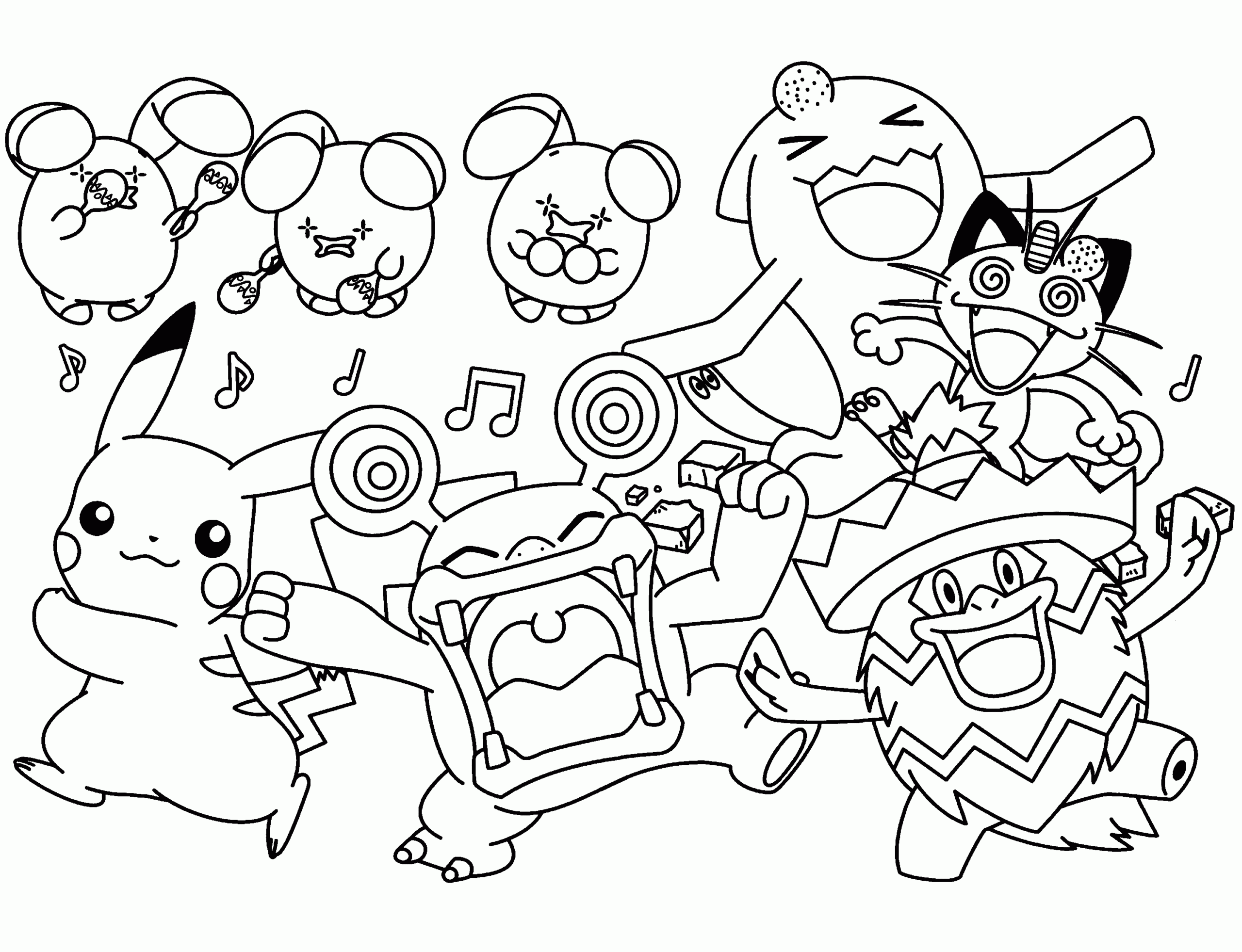 free pokemon coloring pages to print