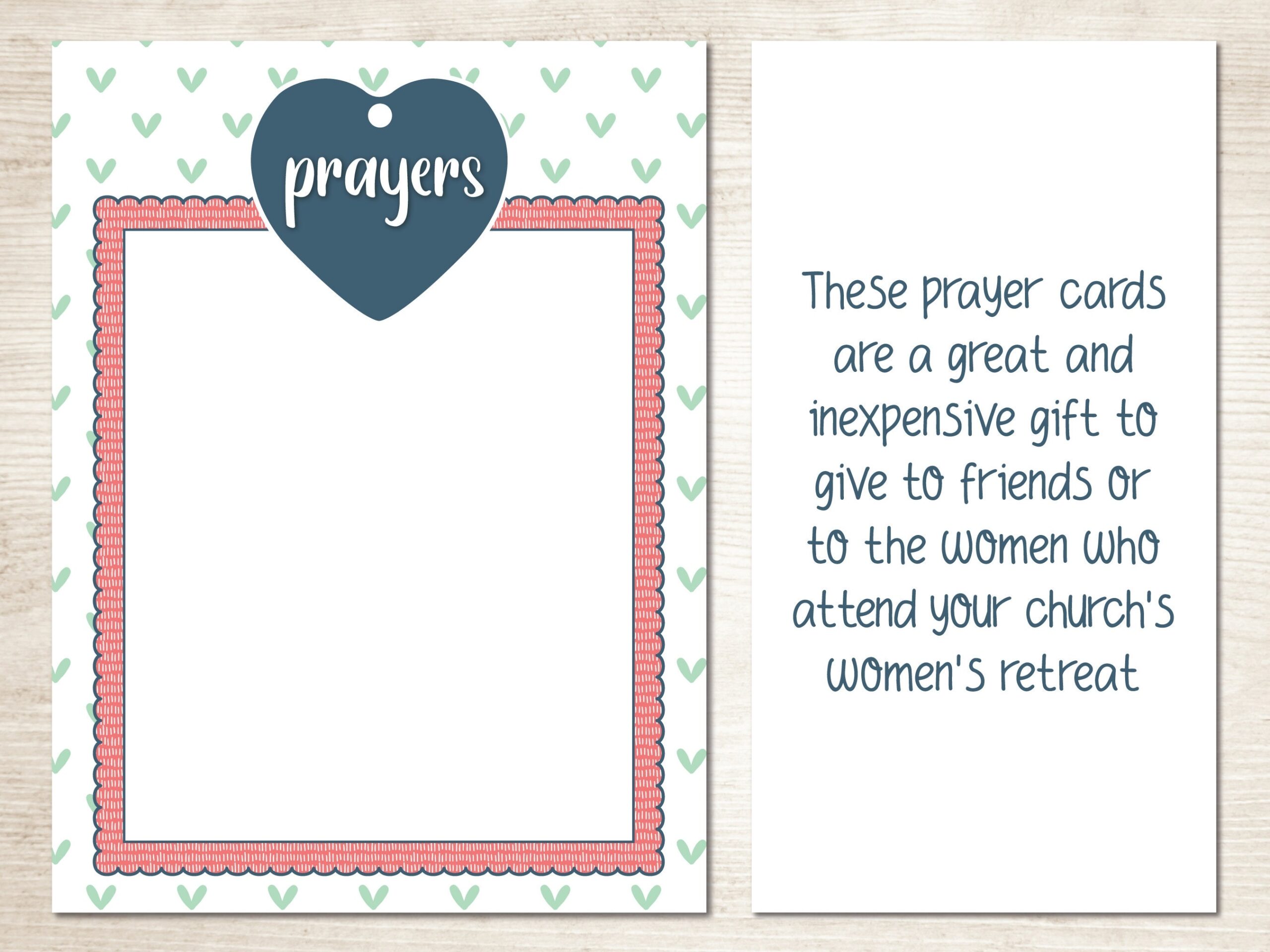 Prayer Cards Printable Blank Prayer Cards Prayer Warriors Daily 