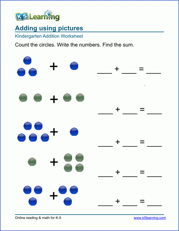 Pre K Printable Math Worksheets Worksheets Master