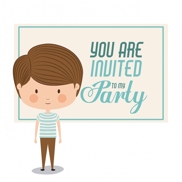 Premium Vector Party Invitation Template