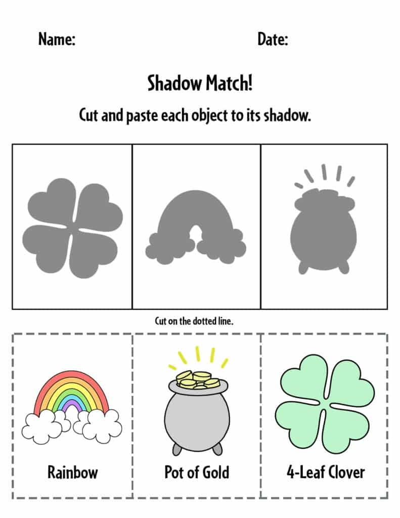 Preschool Worksheets March March Preschool Worksheets Free 