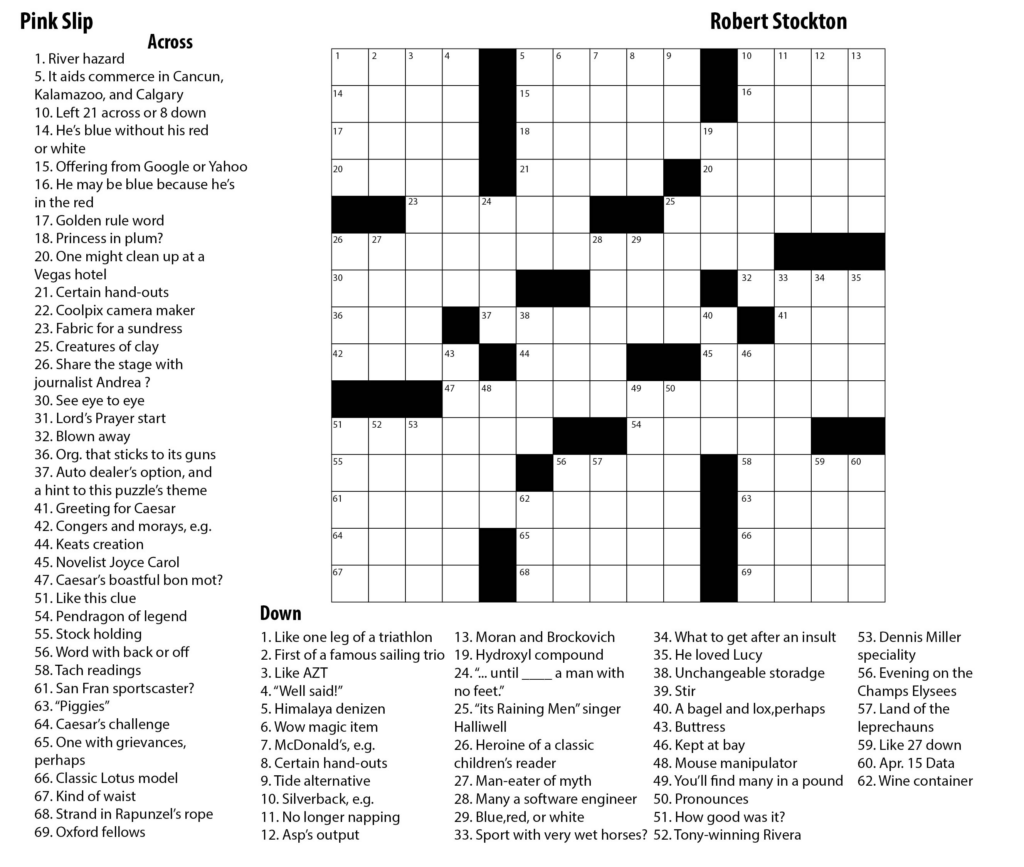 printable hard crossword puzzles