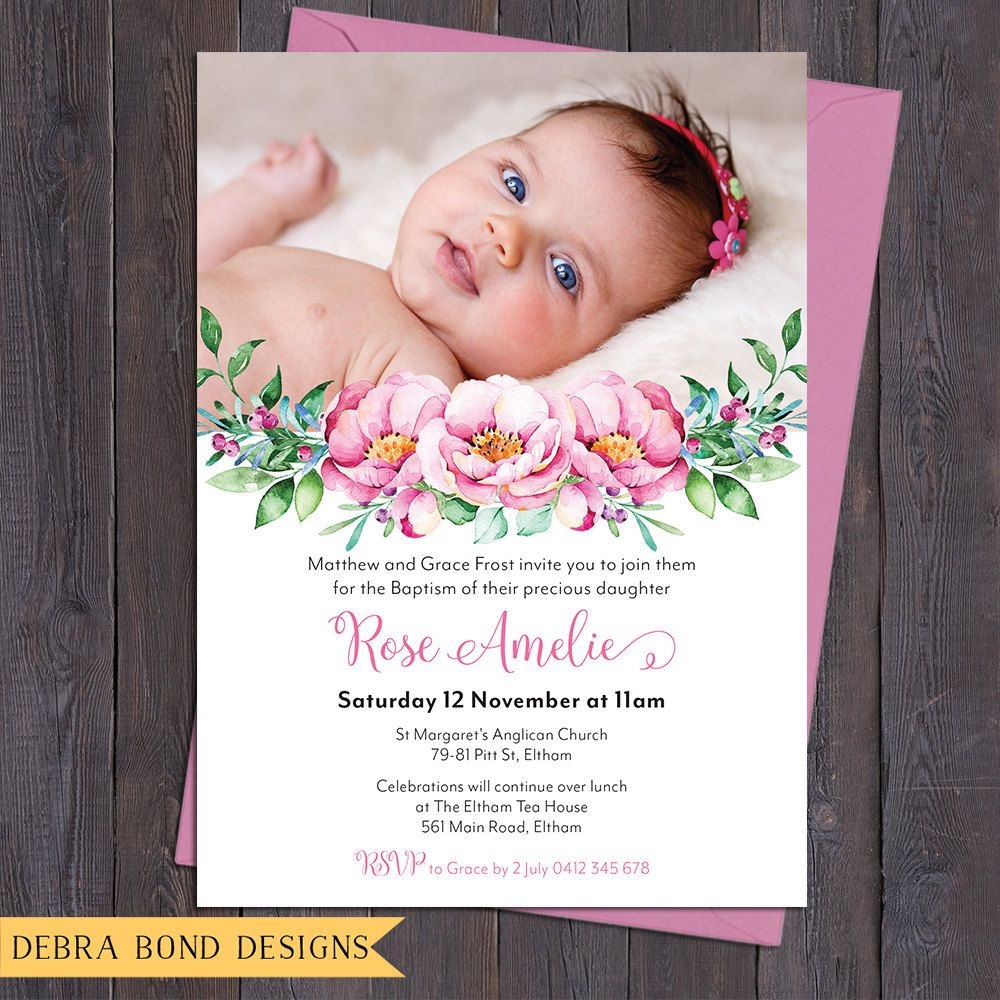 baptism invitations templates
