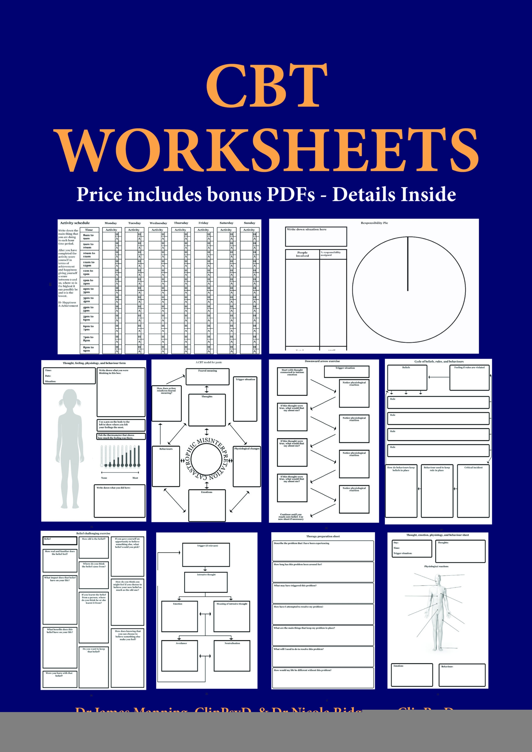 cbt therapy worksheets