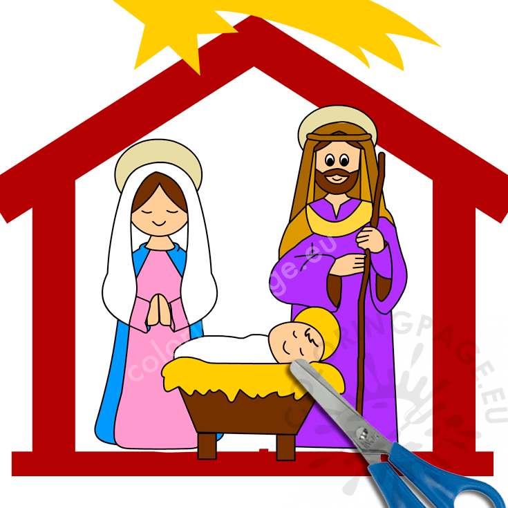Printable Christmas Nativity Scene Printable Word Searches