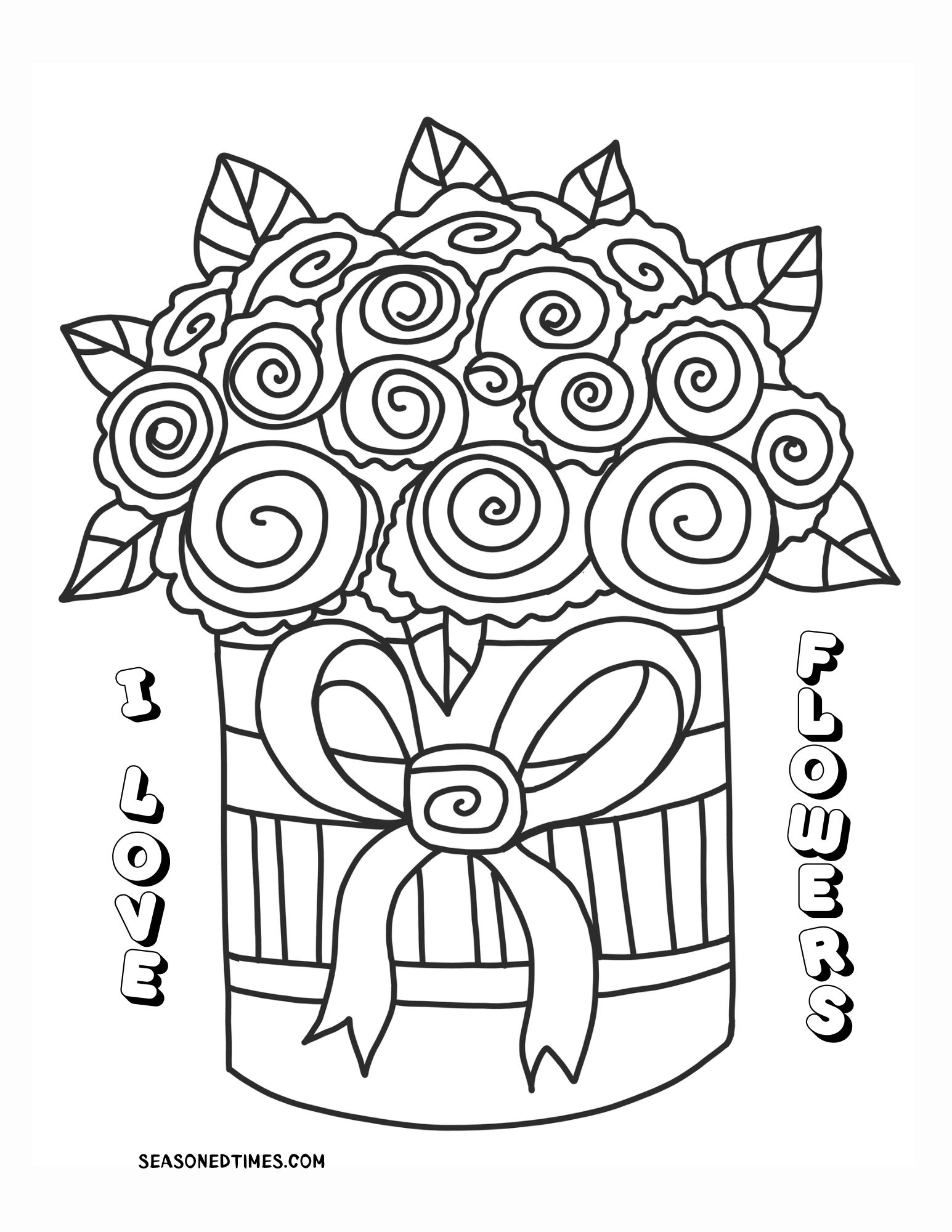 printable coloring pages easy