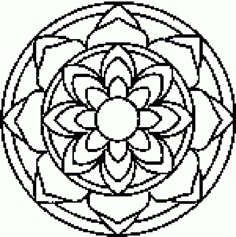 Mandala Coloring Pages Printable