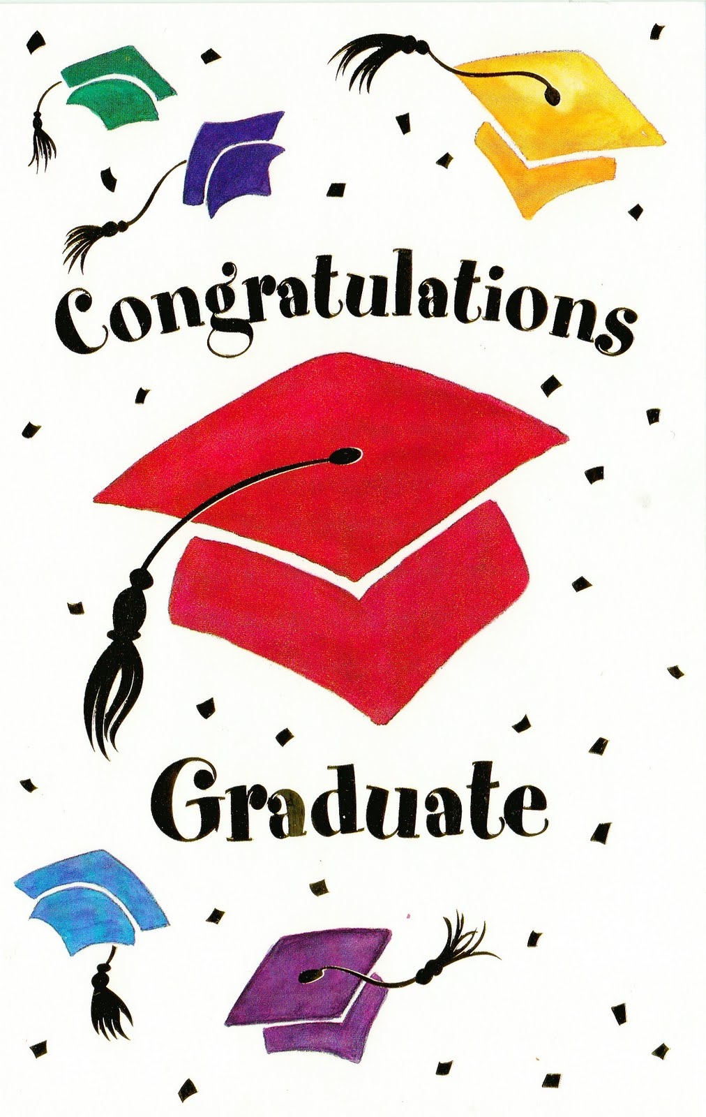 free printable graduation congratulations card templates
