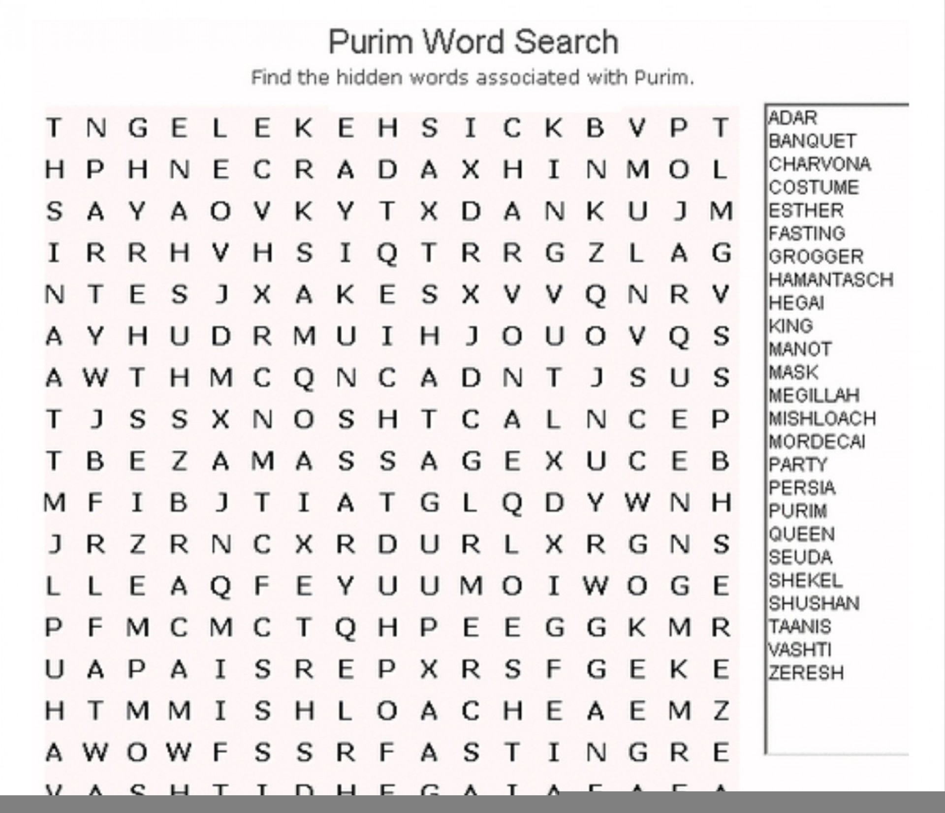 Printable Crossword Creator Printable Crossword Puzzles