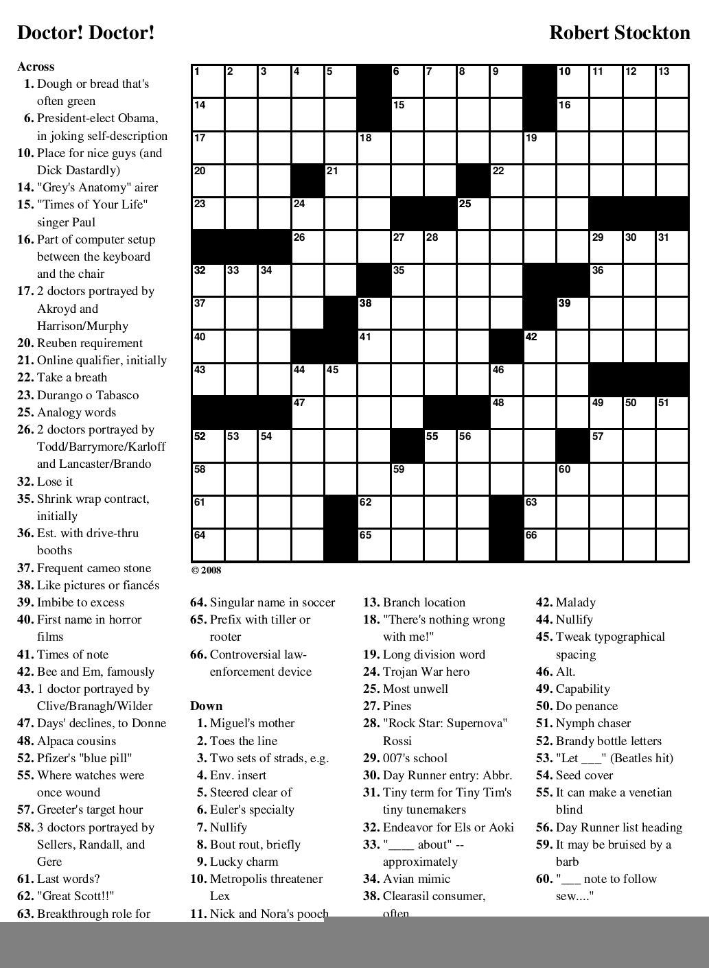 Printable Crossword Puzzles In Spanish Printable Crossword Puzzles