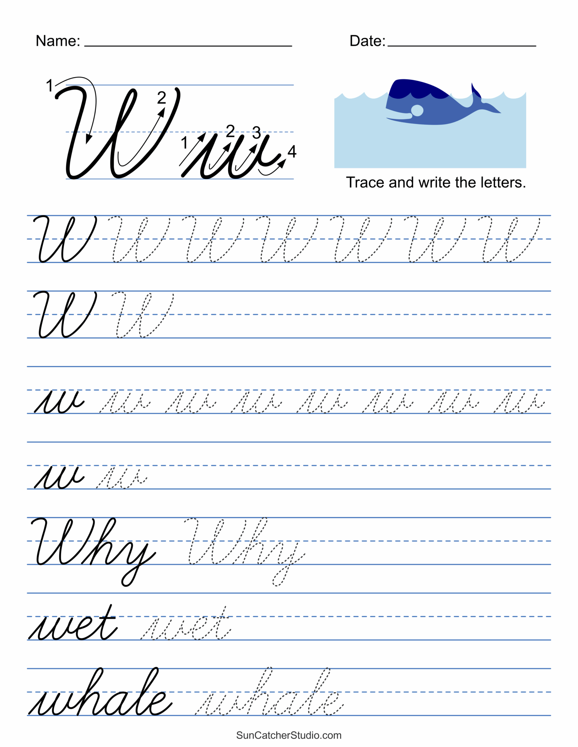 printable cursive worksheets