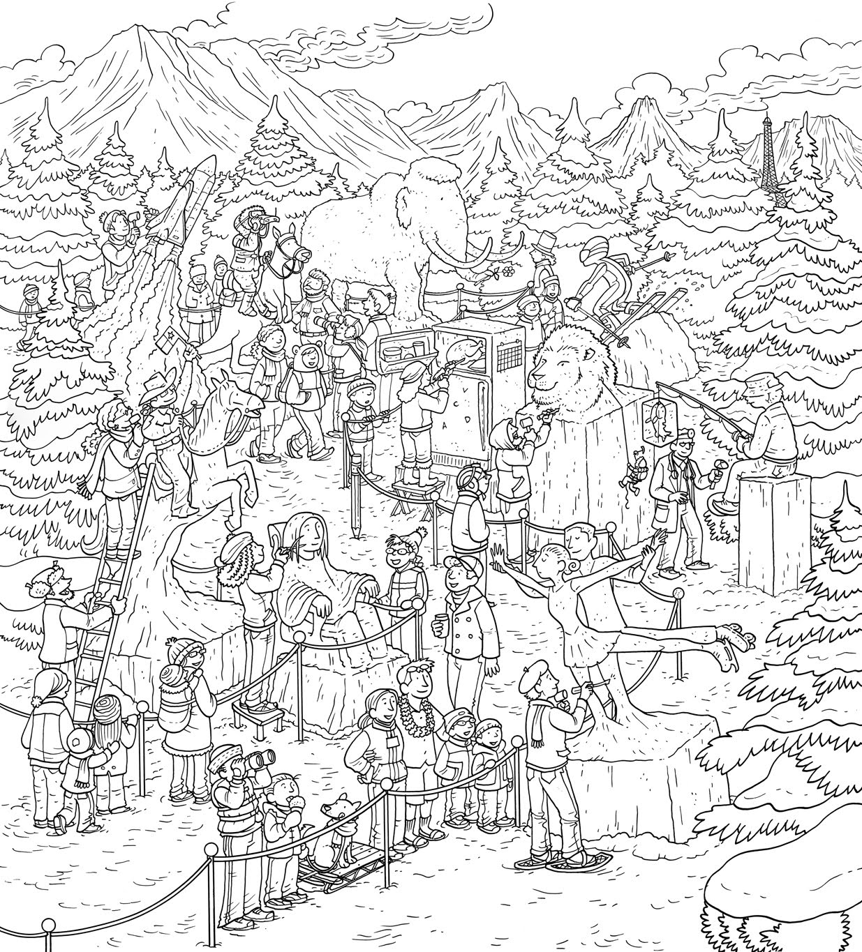 Printable Difficult Coloring Pages Coloring Nation