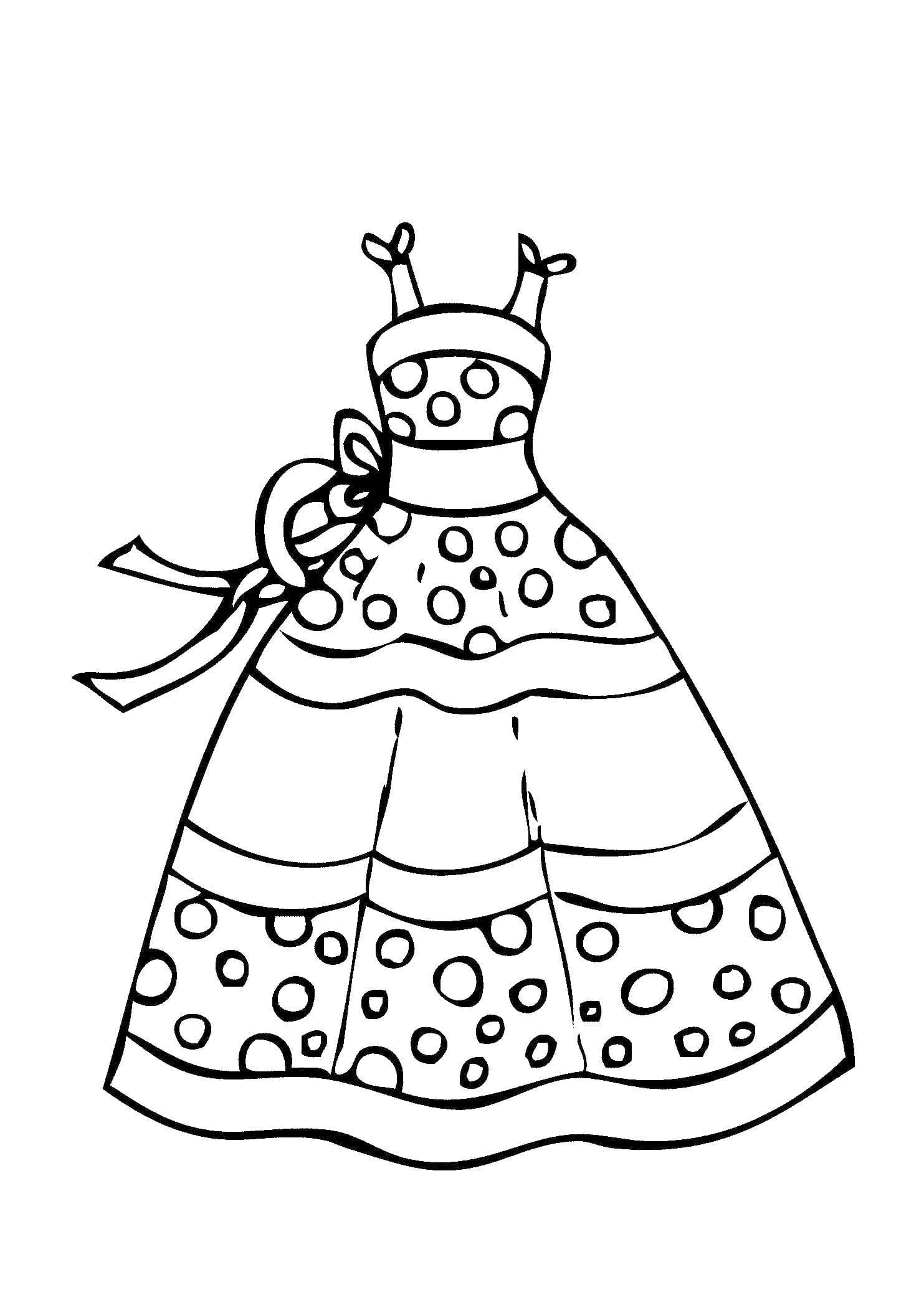 Printable Dresses Coloring Pages Printable Word Searches