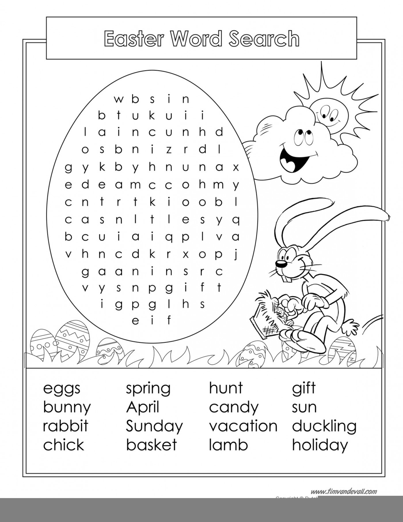 Printable Easter Crossword Puzzles For Adults Printable Crossword Puzzles