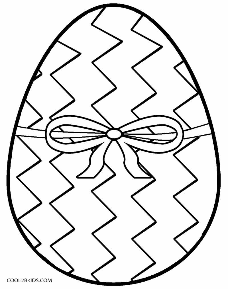 Printable Easter Egg Coloring Pages At GetColorings Free 