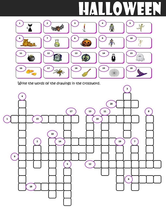 crossword puzzles with answers printable