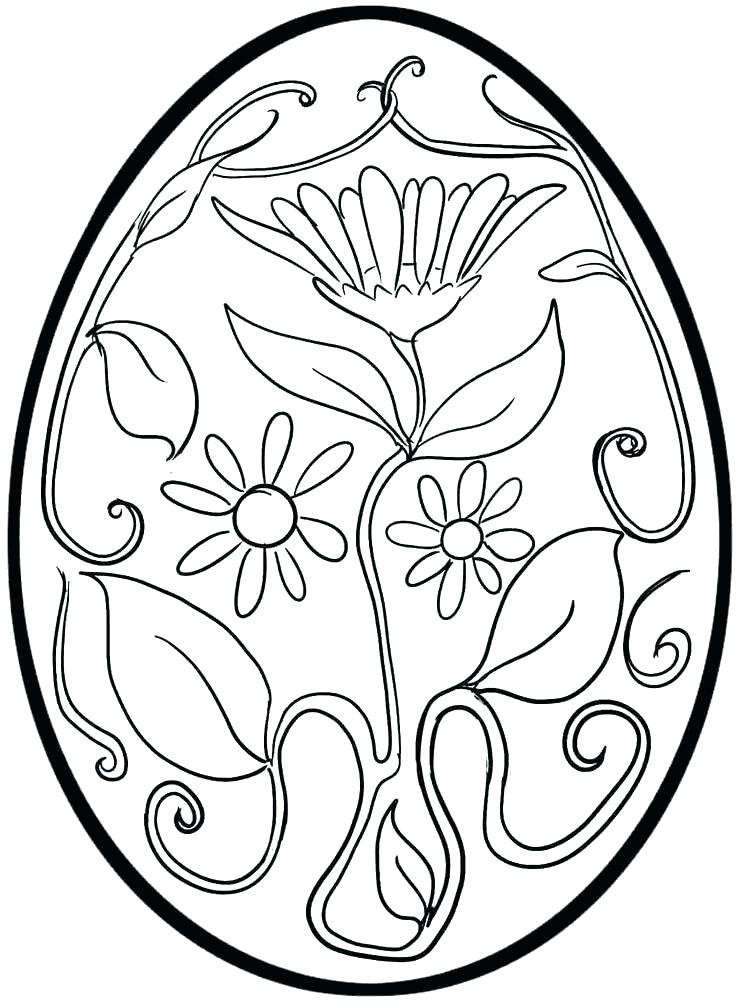 printable coloring pages eggs