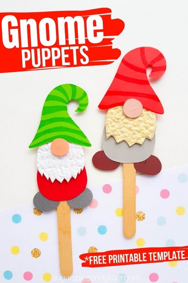 Printable Gnome Craft Template