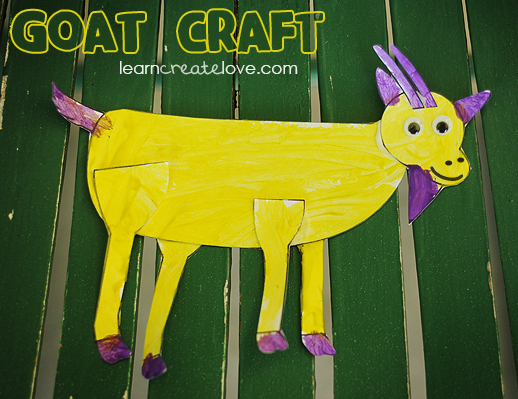 Printable Goat Craft