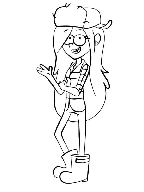 Printable Gravity Falls Coloring Pages Free Printable Coloring Pages