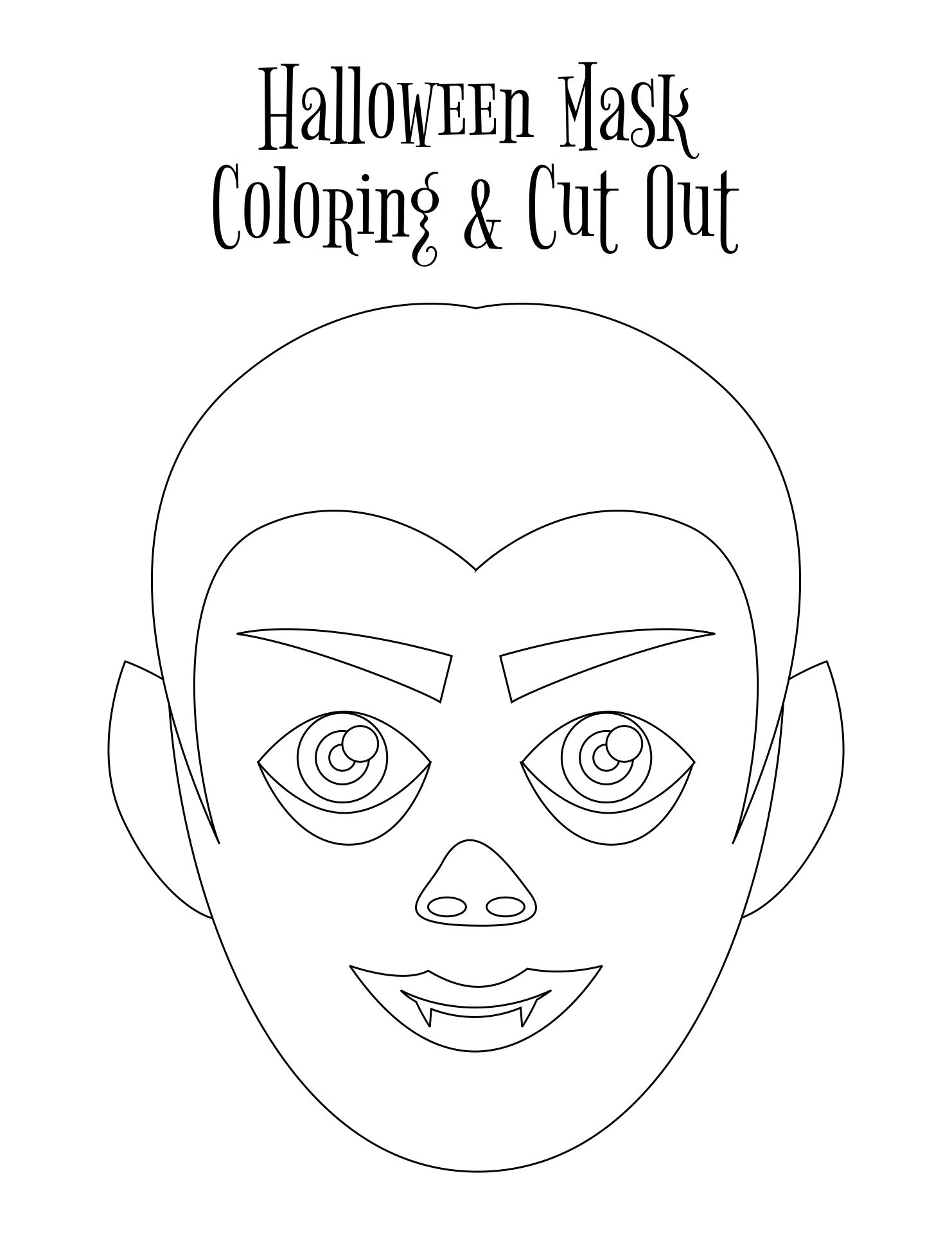 Printable Halloween Craft