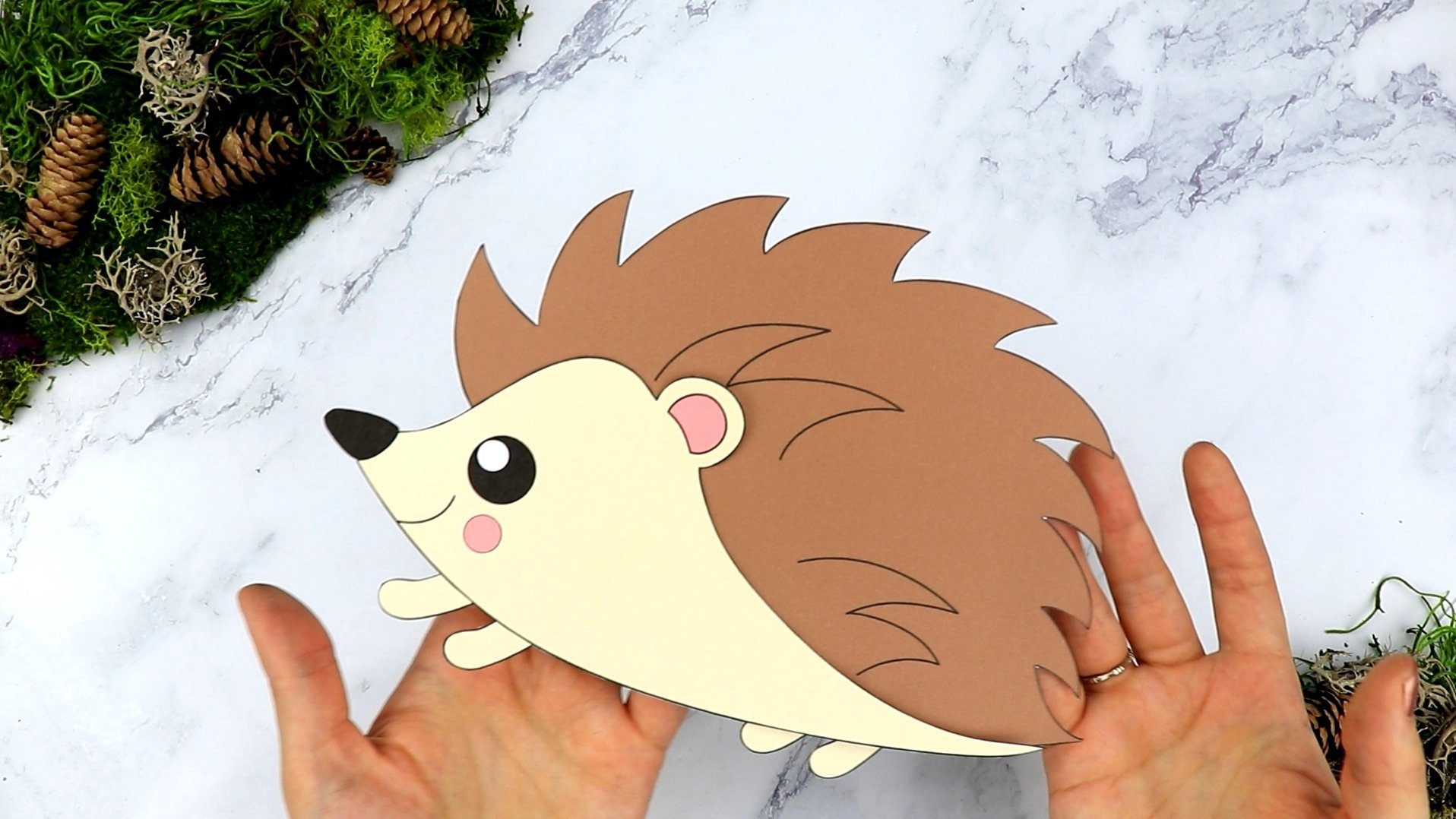 Printable Hedgehog Craft Template Prntbl concejomunicipaldechinu gov co