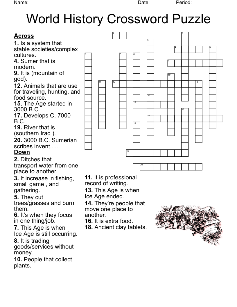 puzzles crossword printable