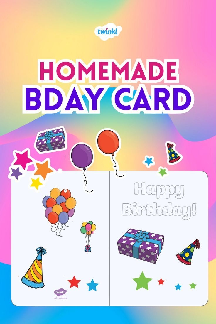 Printable Homemade Birthday Cards