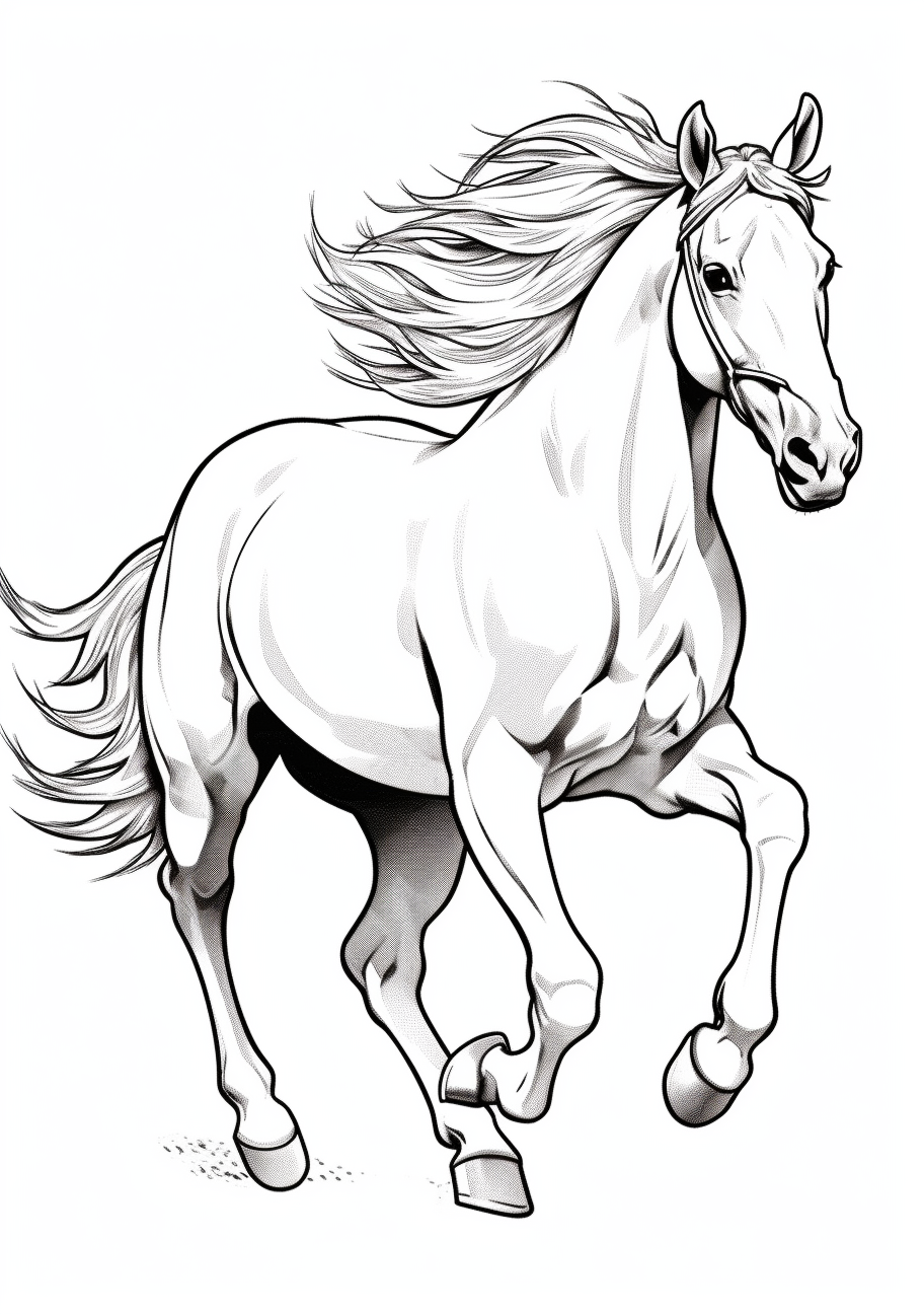 printable horse games