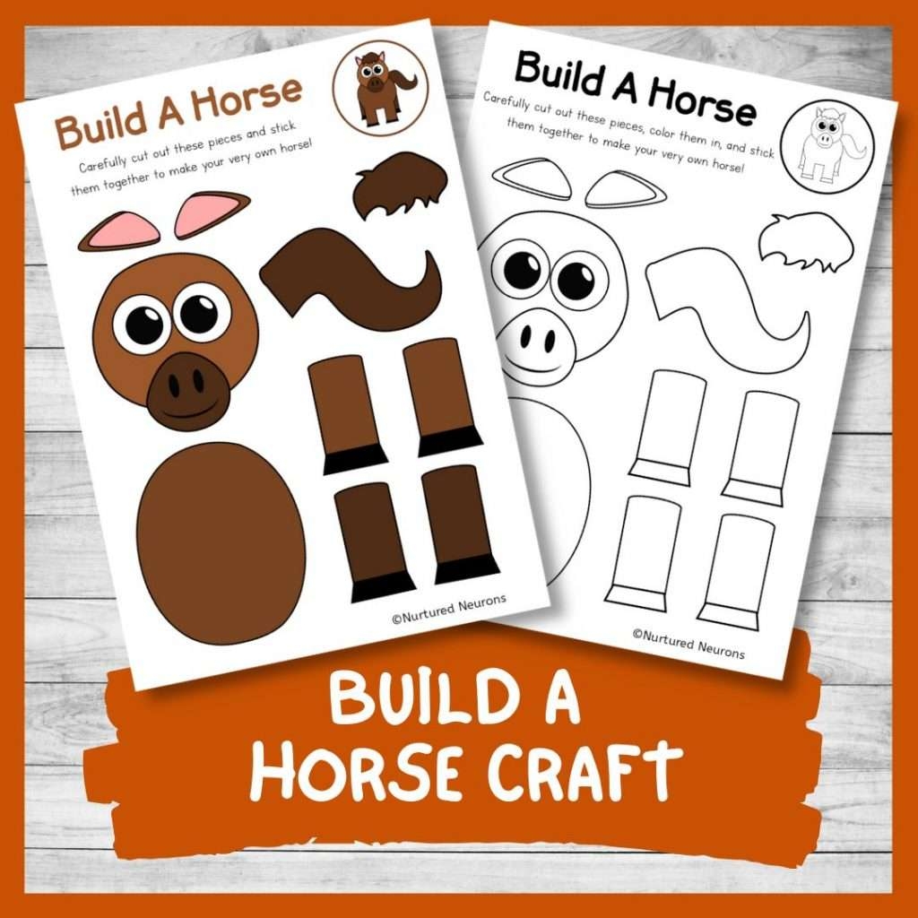 Printable Horse Craft