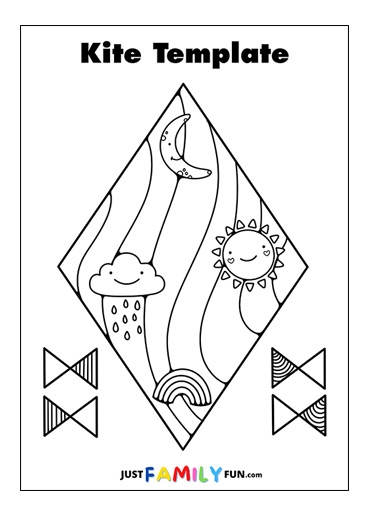 Printable Kite Craft Prntbl concejomunicipaldechinu gov co