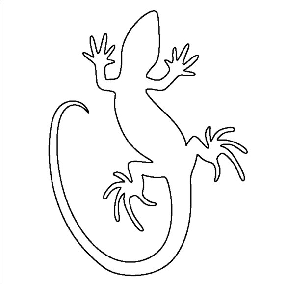 Printable Lizard Craft