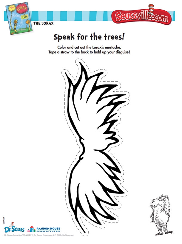 Printable Lorax Craft