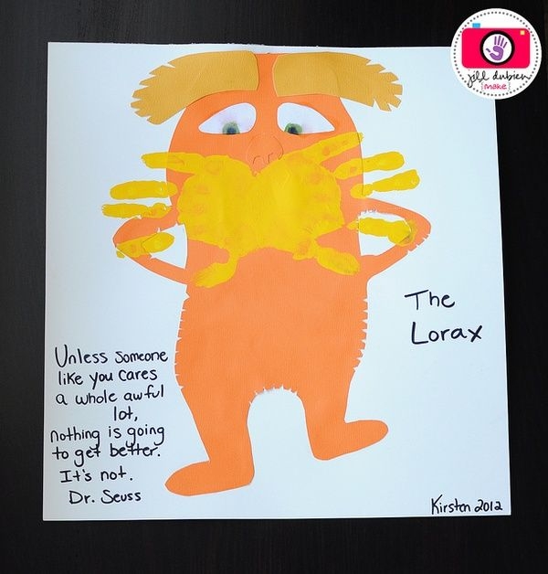 Printable Lorax Craft Printable Calendars AT A GLANCE