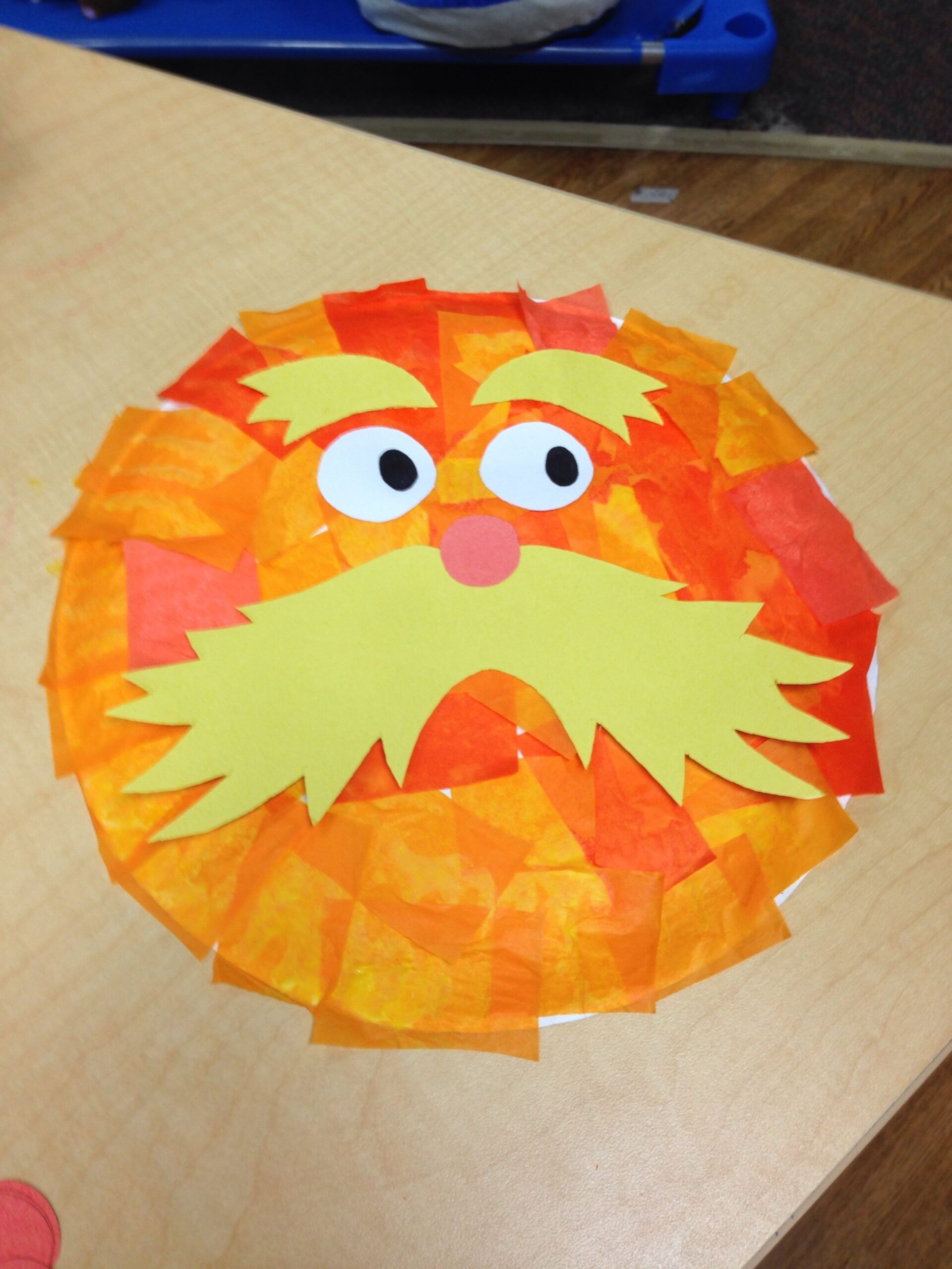 Printable Lorax Craft Udlvirtual esad edu br