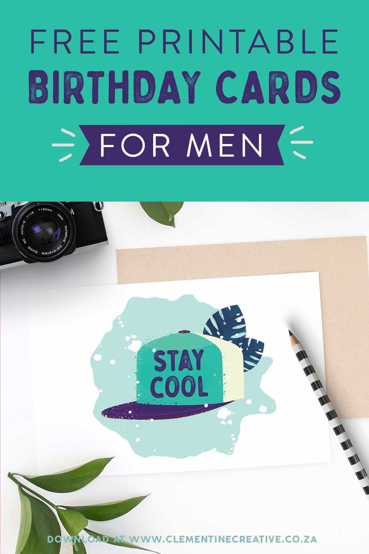Printable Man Card