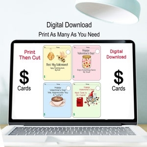 free printable money gift cards