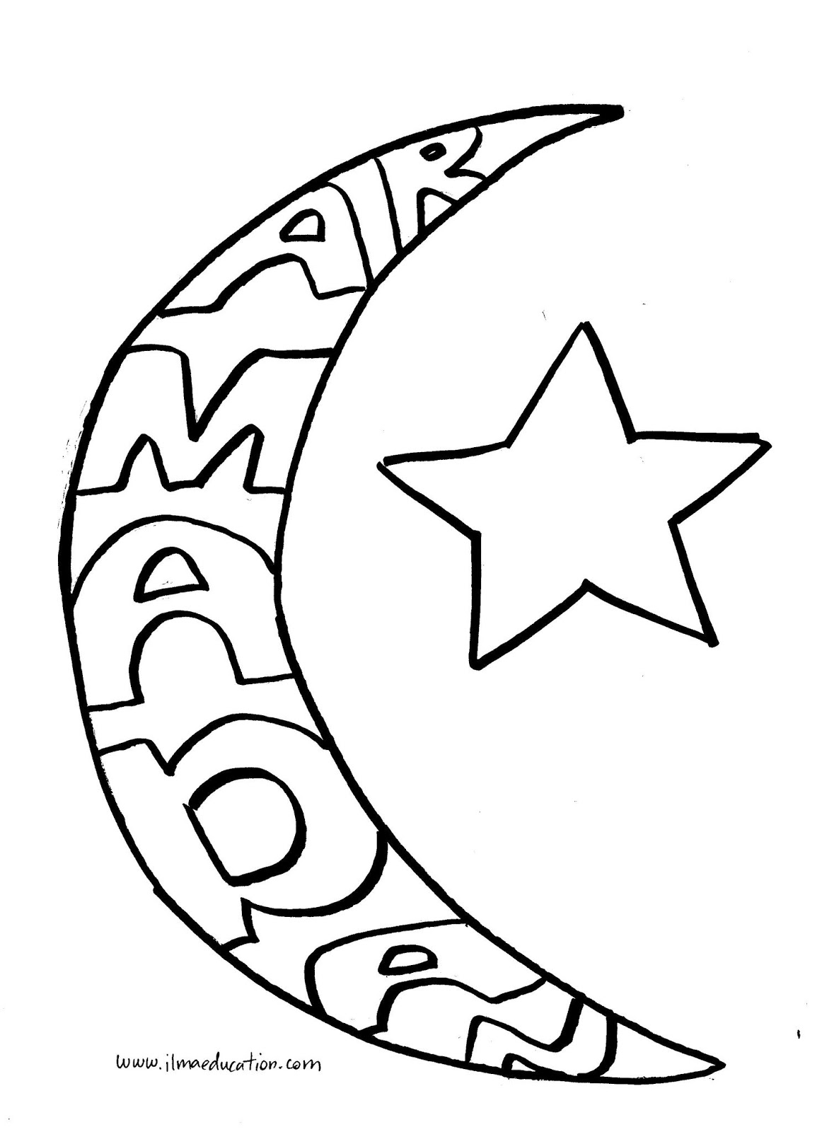 Printable Moon Craft
