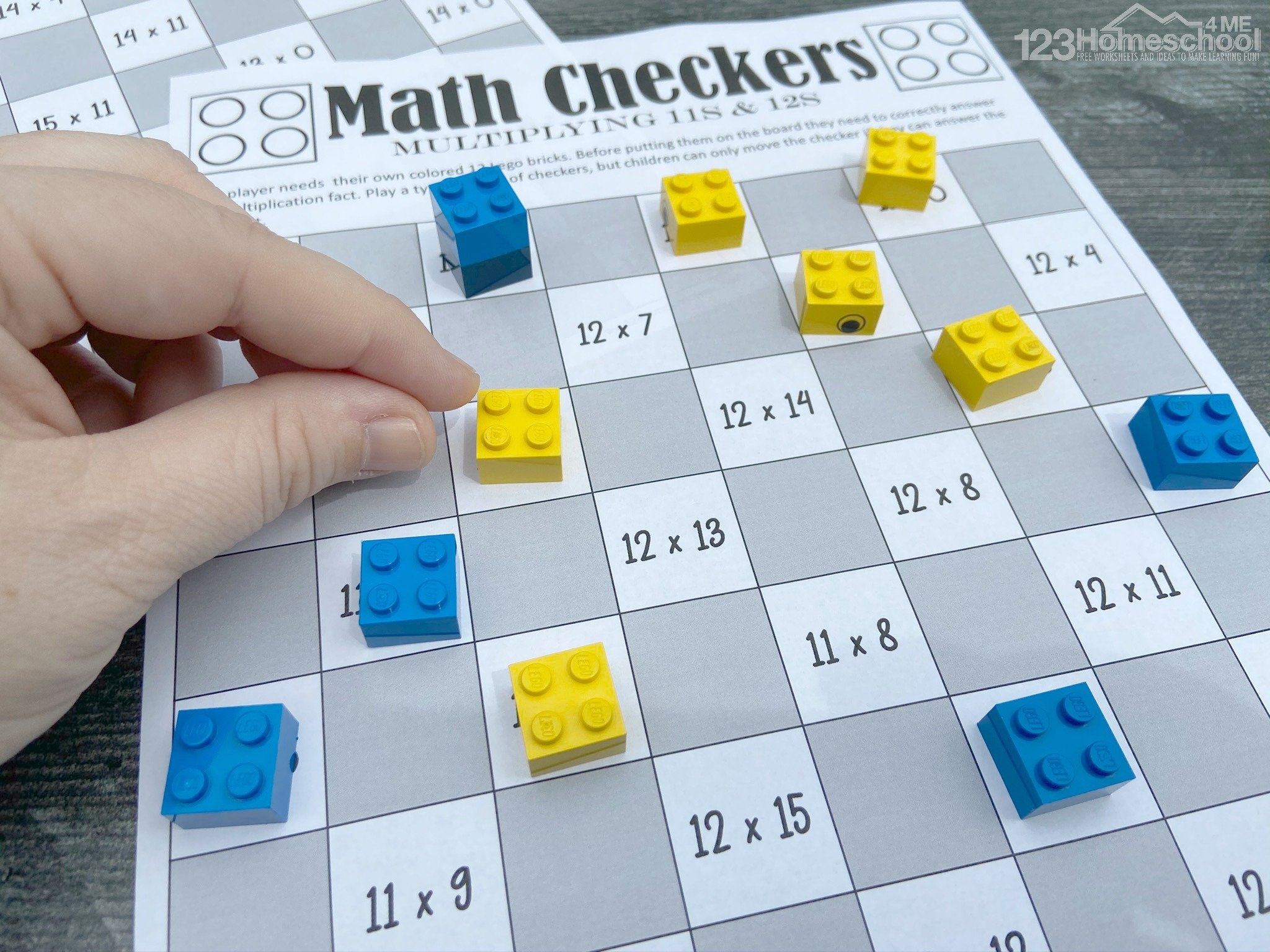Printable Multiplication Games