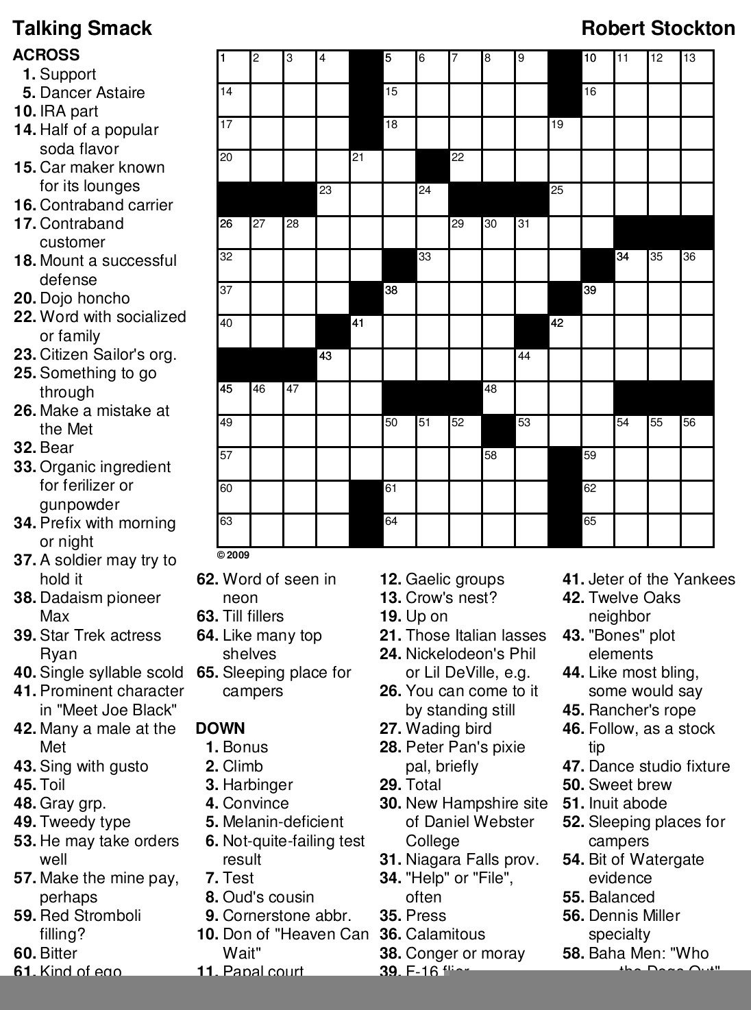 Printable November Puzzles Printable Crossword Puzzles