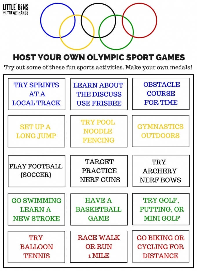 Printable Olympic Schedule 2025 Lauren Stace