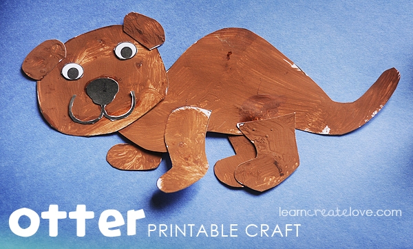 Printable Otter Craft