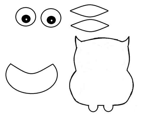 Printable Owl Craft Templates