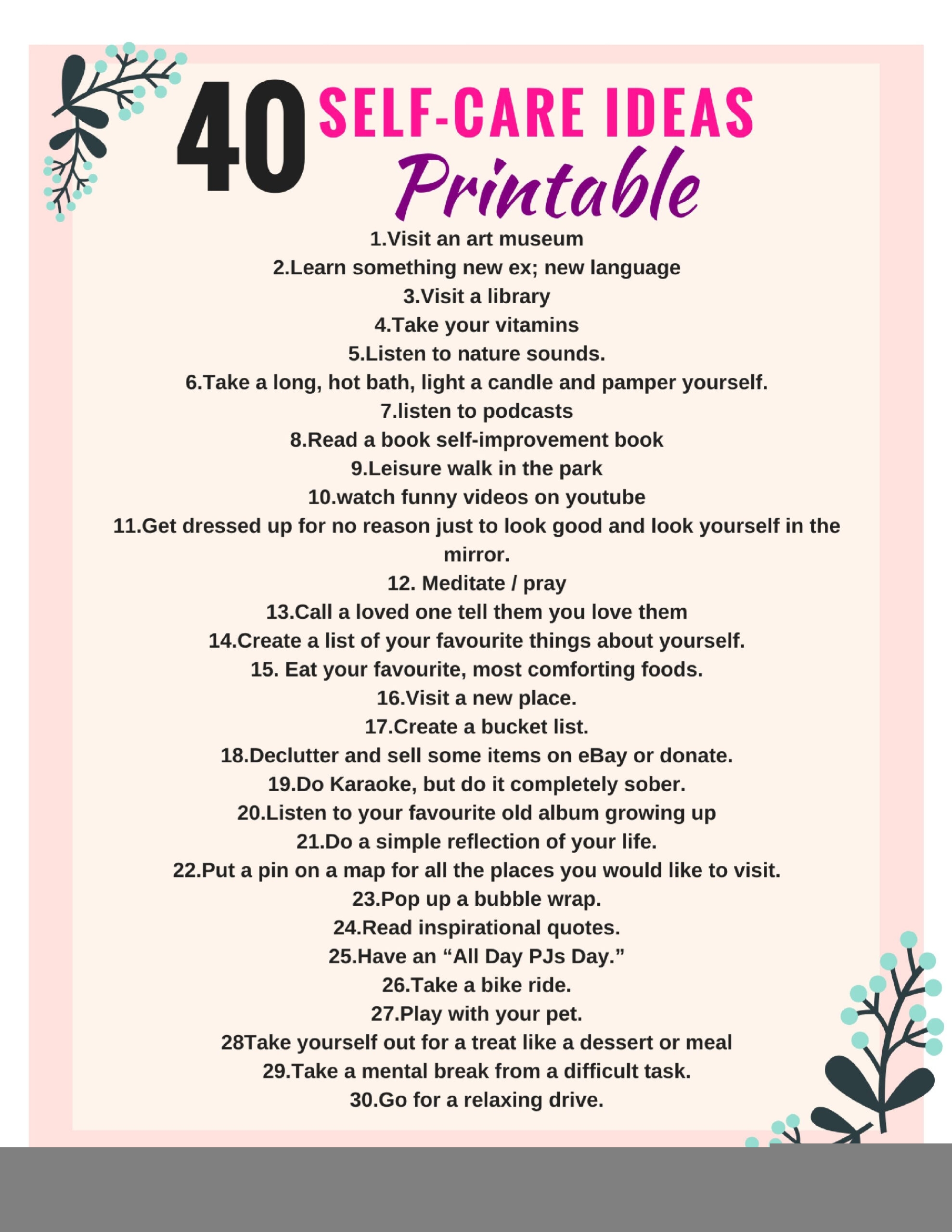 Printable Self Care Worksheets For Adults Printable Worksheets