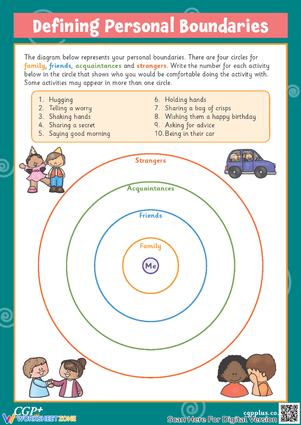 boundary worksheets